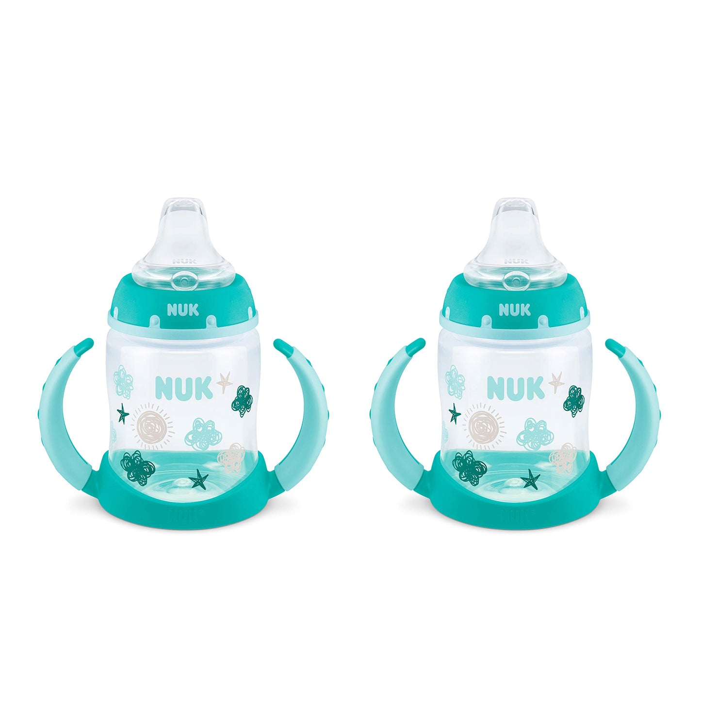 NUK Small Learner Tritan Cup, 5 oz, 6+ Months (Pack of 2)