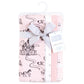 Hudson Baby Unisex Baby Cotton Flannel Burp Cloths, Fairytale Princess, One Size