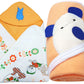 BRANDONN Newborn Combo of Double PLY Reversible Hooded and Fleece Hooded Baby Blankets(Pack of 2, Beige)
