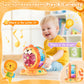 Alphabet Learning Toys for Toddlers 1-2 Year Old, Lion Spin and Sing ABC Letter Interactive Toys with Lights Sound, Musical Educ
