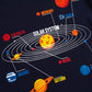 Little Boys Space Pajamas Sets For Toddler 100% Cotton Dinosaur Train Rocket Glow In Dark Sleepwear Long Sleeve 2 Piece Kids Clo