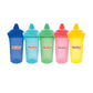 Nuby No-Spill Cup With Dual-Flo Valve, Sippy Cup For Baby And Toddler, 9 Ounce, Colors May Vary