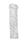 O FOR ORGANICS 100% Organic Cotton Multipurpose Muslin Swaddle
