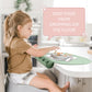 Silicone Placemat For Baby With Food Catching Pocket, Non-Slip Tablemats For Restaurants, Home, Travel (Shifting Sand)