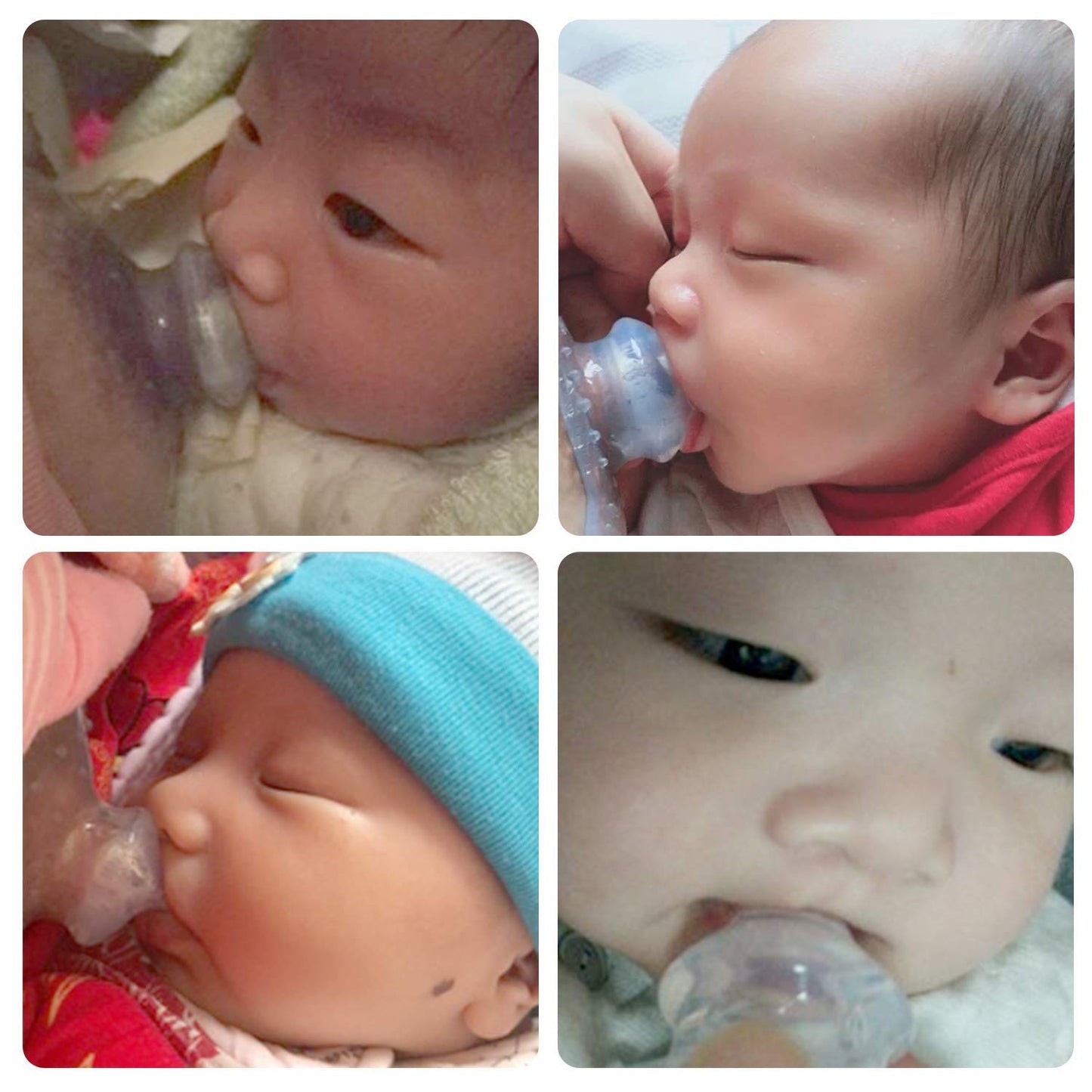 Haakaa Nipple Shields For Nursing Newborn Silicone Nippleshield For Breastfeeding With Carry Case Combo, 2Pc