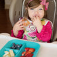 Kiddiebites | 100% Silicone Plates For Babies & Kids | Made In The Usa | Bpa, Bps, Lead, Cadmium, Pvc, & Phthalate Free | Childr