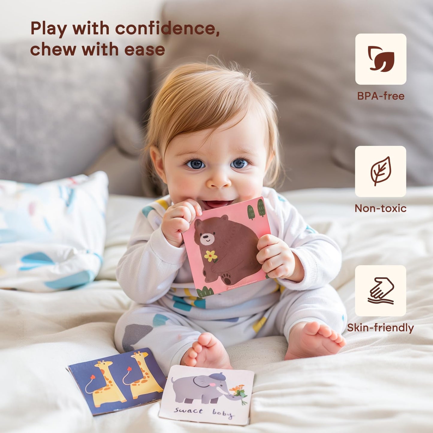 Youuys Baby Tissue Box Toy for Babies 6-12 Months - Montessori Toys Baby Tissue Box Sensory Toys for 1 Year Old - Baby Boy Girl