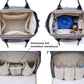 Diaper Bag Backpack for Baby Boy Girl, Multi-Function Diaper Bag for Baby Care, Waterproof Large Capacity Travel Backpack, Diape
