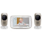 Motorola Mbp845Connect-2 5' Video Baby Monitor With Wi-Fi Viewing, 2 Cameras, Digital Zoom, Two-Way Audio, And Room Temperature