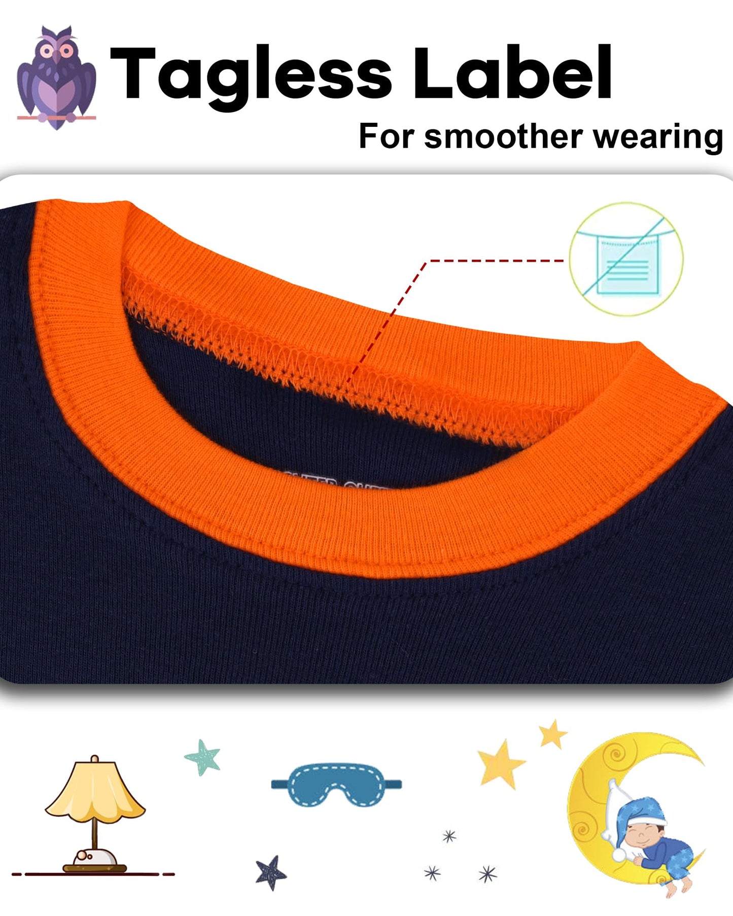Daughter Queen Boys Pajamas 18-24 Months Summer Pjs Space Pj Sets Baby Toddler 100% Cotton Short Sleeve Jammies Solar System Sle