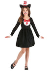 Elope Dr. Seuss The Cat In The Hat Costume For Girls X-Small