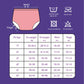 Smulpooti 8 Packs Reusable Plastic Training Underwear For Girls And Waterproof Diaper Cover For Rubber Pants Girls 1T