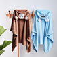 Toddler Bath Towel Hooded Kids Towels Bath Toddler Towels For Boy Girl 0-5 Years, 2-Pack Soft & Absorbent Kids Hooded Bath Towel