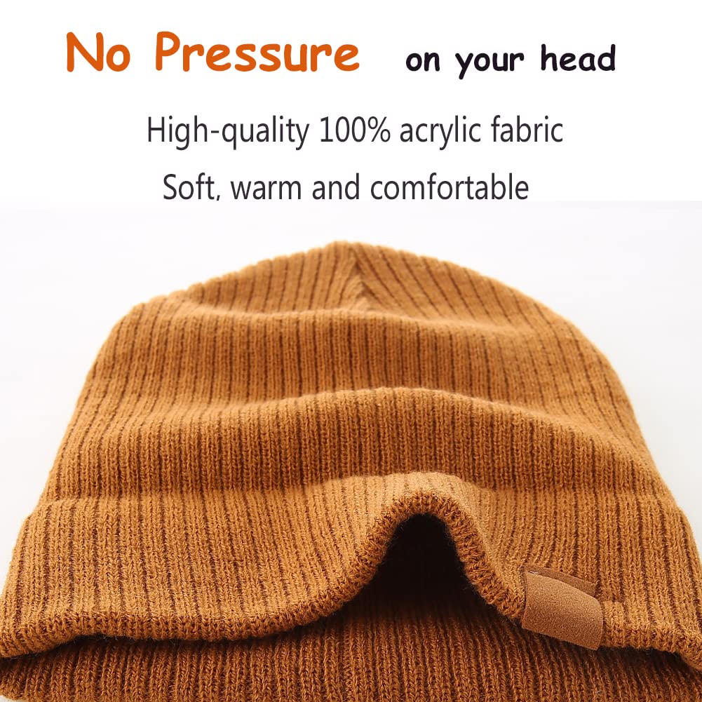 Lmlalml 2 Pack Beanie For Baby Boys Soft Knit Baby Winter Hat Classic Grey Warm Baby Beanies