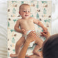 Vegan Leather Baby Changing Mat - Wipeable Portable Changing Pad, Foldable Travel Changing Mat For Baby, Newborns Toddlers Showe