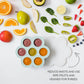 Simka Rose Baby Food Storage Containers - Freezer Safe Tray Silicone Baby Food Freezer Storage Tray Molds Breast Milk Freezer Tr