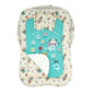 Tidy Sleep Baby Bed Set/Gadda Set With Waterproof Changing Mat | Soft & Breathable Newborn Bedding With Mosquito Net | Reversibl