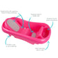 The First Years Newborn to Toddler Baby Bath Tub - Convertible 3-in-1 Baby Tub with Removable Sling - Ages 0 to 24 Months - Sure