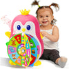 Toys for 1 Year Old Girl, Musical Penguin Learning Toy for Toddlers 1-3, Interactive Educational Toy with Lights & Sounds, First