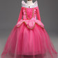Dreamhigh Sleeping Beauty Princess Party Girls Costume Dress (Pink, 4 Years)