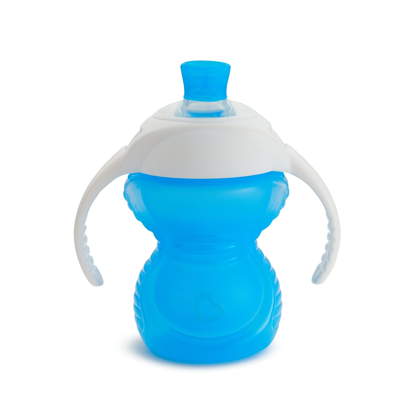 Munchkin Click Lock Bite Proof Trainer Cup, 7 Ounce, 2 Pack, Blue/Purple