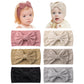 jollybows Baby Headbands, 6pcs Baby Girl Bows Headbands Soft Stretchy Hair Bow Hairbands Hair Accessories for Newborn Infant Tod