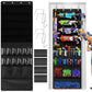 PATPAT Over Door Wall Storage Organizer 60x170CM, 20Pcs Fastener Straps