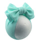 Lddcx Bows For Baby Girls Headband, Newborn Bows Headbands Baby Hair Bows Hairbands Hair Accessories.(Fd104) (Mint Peach)