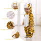 Tonwhar Kids' And Toddlers' Infant Tiger Dinosaur Animal Fancy Dress Costume Outfit Hooded Romper Jumpsuit (12-18 Months/Height: