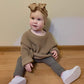 3 Pack Girls Toddler Baby Basic Ribbed Sweater And Leggings Footless Tights Kids Little Girls Dress Bottom Top Pants (Yellow Pin