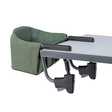 Chicco Fastlock Hook-On High Chair, Portable High Chair For Babies And Toddlers, Sets Up In Seconds | Moss/Green