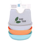Hudson Baby Unisex Baby Silicone Bibs, Kale Yeah, One Size