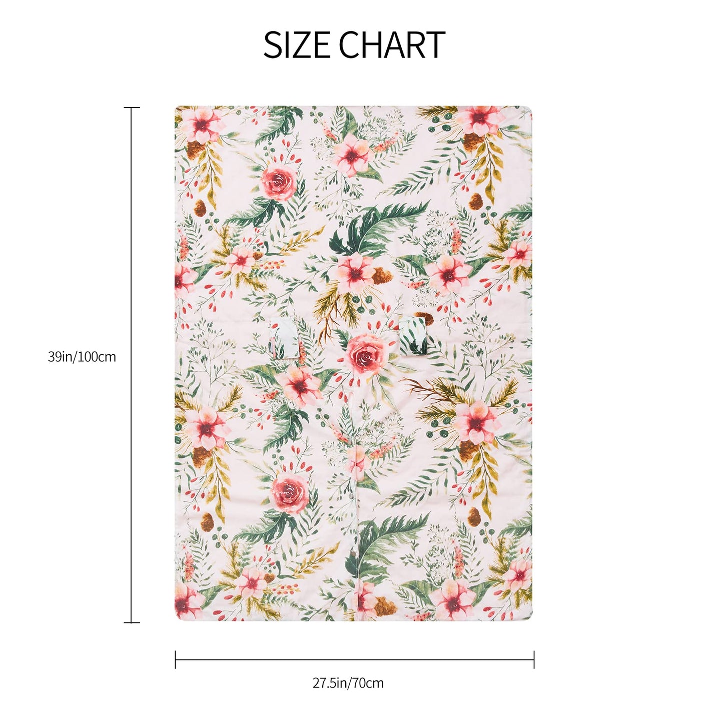 Insular Floral Car Seat Covers For Babies, Infant Minky Car Seat Canopy Cover For Boys Girls, Newborn Carseat Cover, Breasstfeed