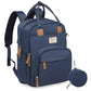 RUVALINO Diaper Bag Backpack, Multifunction Travel Back Pack Maternity Baby Changing Bags, Diaper Changing Totes, Waterproof and