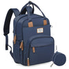 RUVALINO Diaper Bag Backpack, Multifunction Travel Back Pack Maternity Baby Changing Bags, Diaper Changing Totes, Waterproof and