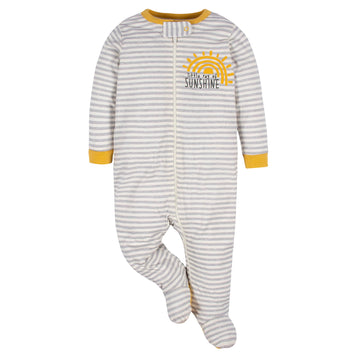 Gerber Unisex Baby 4 Pack 'N Play Footie And Toddler Sleepers, Southwest, Newborn Us