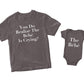 The Bebe Bodysuit (6 Months, Charcoal)