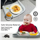 Baby Dining Tray Compatible With Inglesina Fast Table Chair Silicone Baby Feeding Tray For Clip-On Fast Table Chair Dishwasher S