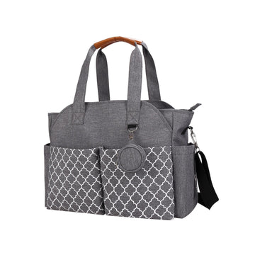 BNF Multifunctional Baby Diaper Mummy Changing Bag Handbag for Diaper Keys Phone Gray | Baby | Strollers & Accessories | Strolle