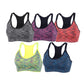 Yeyele Women 5 Pack Adjustable Straps And Removable Pads Tank Top Seamless Racerback Sports Bra