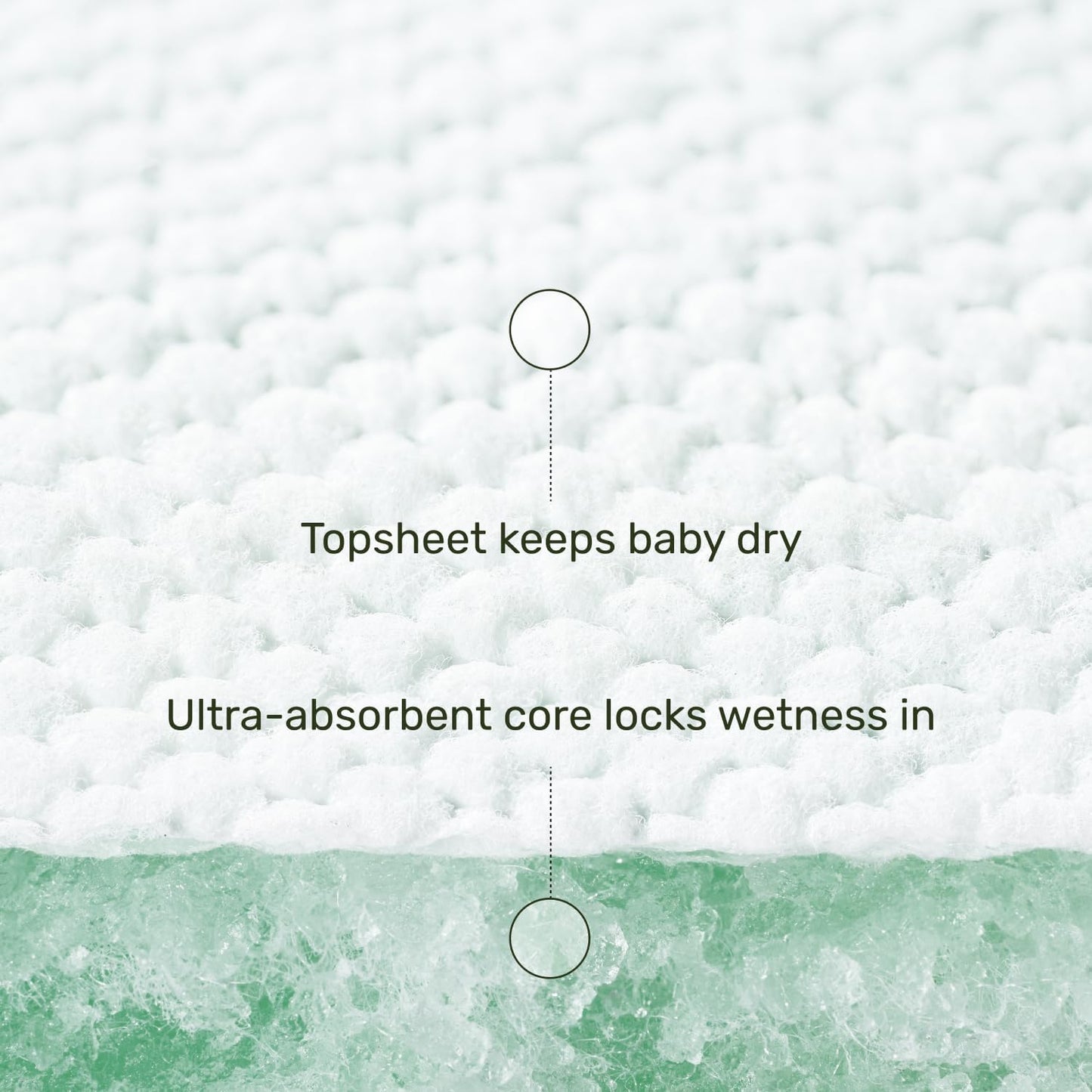Parasol Clear+Dry Natural Disposable Diaper Pants, Size 4 (2T-3T), 48 Count | RashShield Protection and Active 360 Comfort Wrap, Hypoallergenic Training Diapers