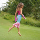 Funna Girls Mermaid Costume Princess Dress Up With Accessories Pink, 7-8 Years
