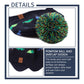 Jangannsa Knitted Baby Hat Scarf Set Winter Warm Boys Girls Beanie Fleece Lining Toddler Kids Hats With Pompom (Navy Dinosaur(Ha