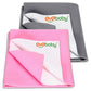 Oyo Baby Waterproof Dry Sheet Medium Size 10070 Cm Pack Of 2 | Reusable, QuickDry, Soft And Breathable Bed Protectors For 012 