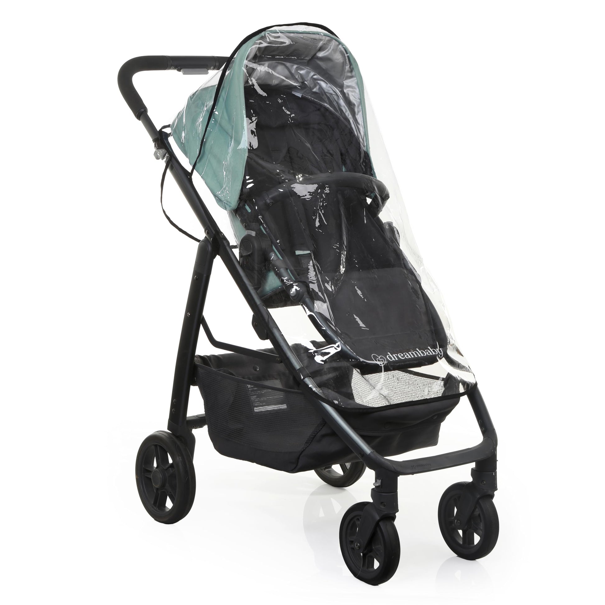 Dreambaby Universal Raincover for Pushchair and Strollers. Rain Cover for Pram, Travel Stroller Rain Cover. Water Resistant, Cle