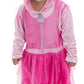 Nickelodeon Paw Patrol Skye Toddler Girl Hooded Costume Dress Leggings Set Pink 4T