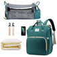 Salifa Diaper Bag Backpack With Changing Station, Nappy Baby Bags With Portable Changing Pad, 900D Waterproof Multi-Function Tra