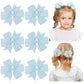 Choicbaby 3 Inches Hair Bows For Girls Lit Blue Grosgrain Ribbon Pinwheel Hair Bows Clips Toddler Bows Hair Clips For Birthday B
