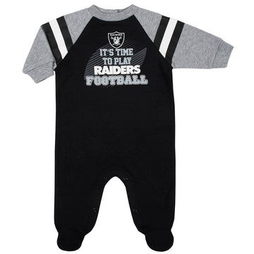 Gerber Unisex Baby Baby Boys NFL Footed Sleep and Play, Team Color, 3-6 Months