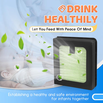 2Pack Hepa Filter Replacement Compatible With Baby Brezza Bottle Dryer Advanced And Baby Brezza Bottle Washer Pro